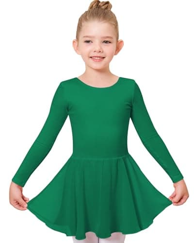 Stelle Long Sleeve Ballet Leotards with Skirt for Girls (Toddler/Big Kid)