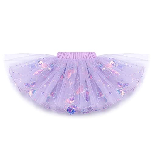 ODASDO Baby Girl First Birthday Outfit with Flower Print Tutu Skirt & Crown