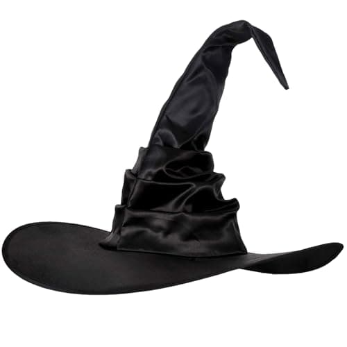 Detachable Witch Hat Headband for Women's Halloween Costume Party