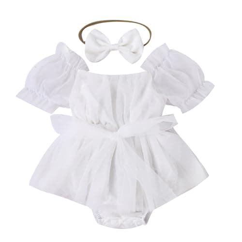 Newborn Princess Tulle Tutu First Birthday Outfit
