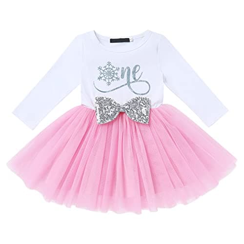 ODASDO Baby Girls Toddler Kids Birthday Party Dresses