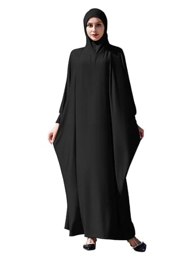 ODASDO Abaya Dress with Hijab for Women