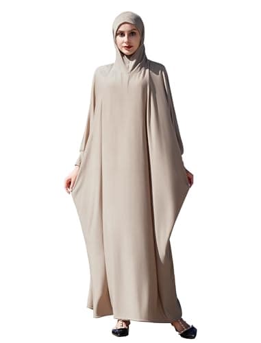 ODASDO Abaya Dress with Hijab for Women