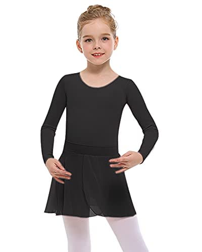 Girls Ballet Leotard Outfit with Skirt and Tights (Toddler to Big Kid)