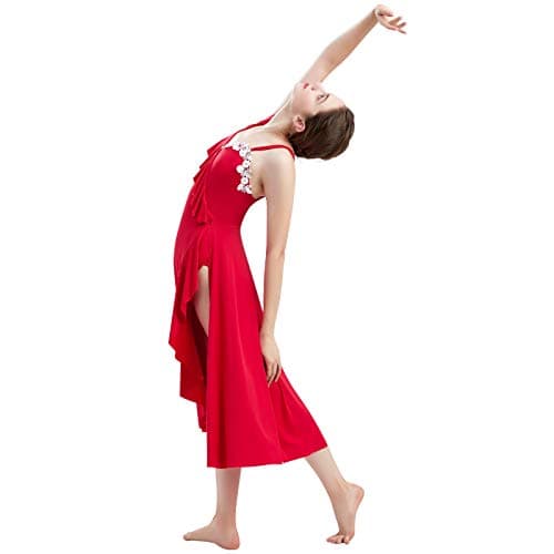 Women's Lyrical Dance Midi Dress