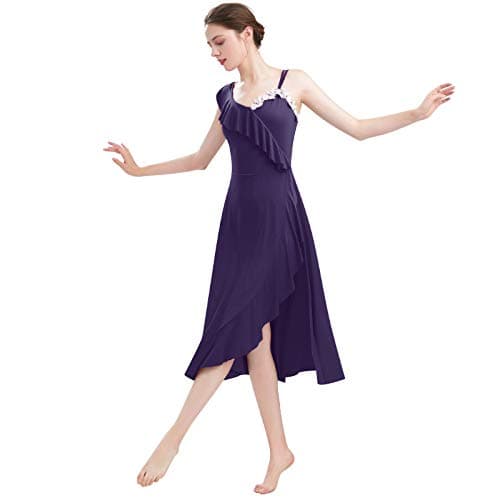 Women's Lyrical Dance Midi Dress