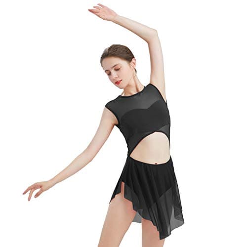 Contemporary Lyrical Dance Bodysuit for Women