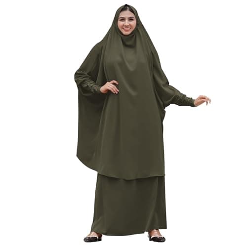 Women Muslim Prayer Dress Set