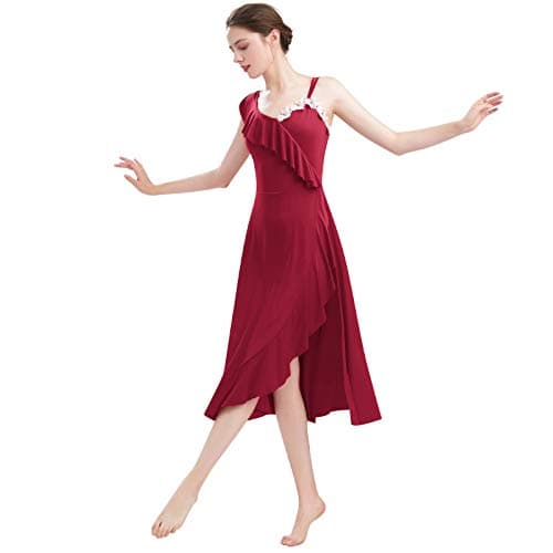 Women's Lyrical Dance Midi Dress