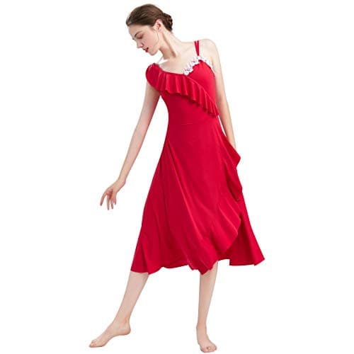 Women's Lyrical Dance Midi Dress