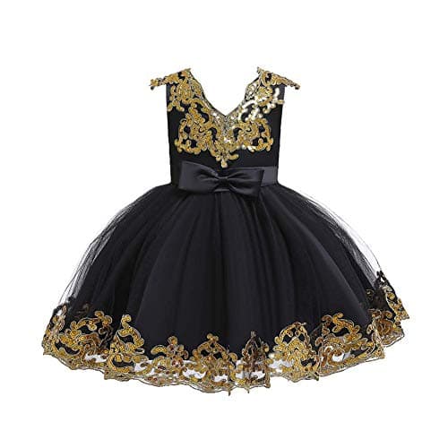 Sequin Bowknot Tutu Princess Dress for Kids