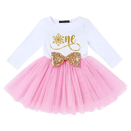 ODASDO Baby Girls Toddler Kids Birthday Party Dresses
