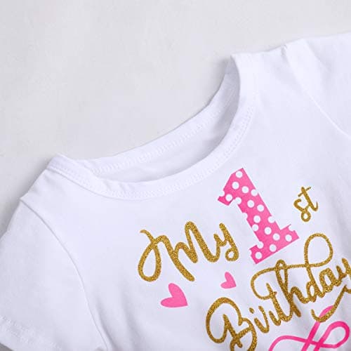 Baby Girl 1st/2nd Birthday Dress & Headband Set