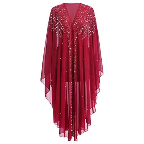 Women's Loose Batwing Sleeve Maxi Dress