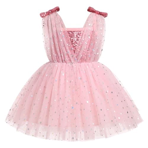 Toddler Girls Sequin Tutu Princess Dress