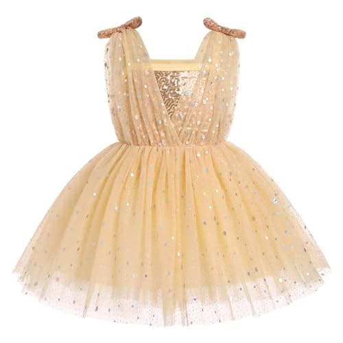 Toddler Girls Sequin Tutu Princess Dress