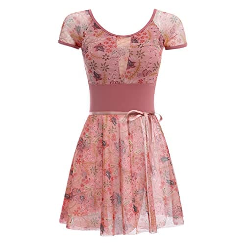ODASDO Two-Piece Ballet Outfit for Women