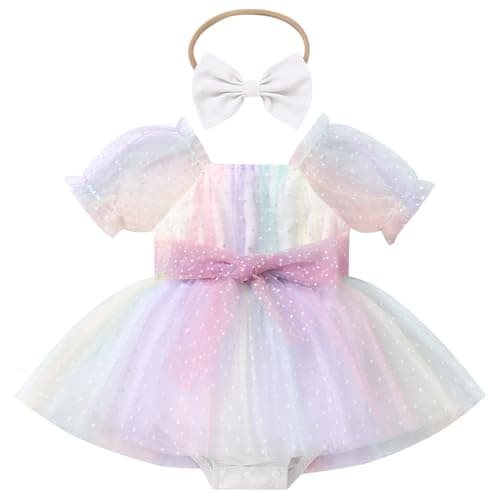 Newborn Princess Tulle Tutu First Birthday Outfit