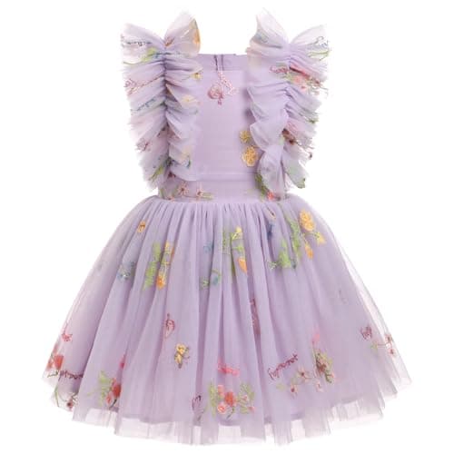 ODASDO Kids Girls Tutu Princess Dress