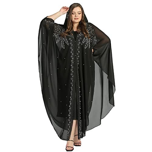 Women's Loose Batwing Sleeve Maxi Dress