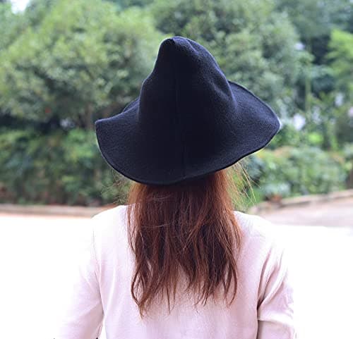 Top Women's Halloween Witch Hat for Party and Cosplay