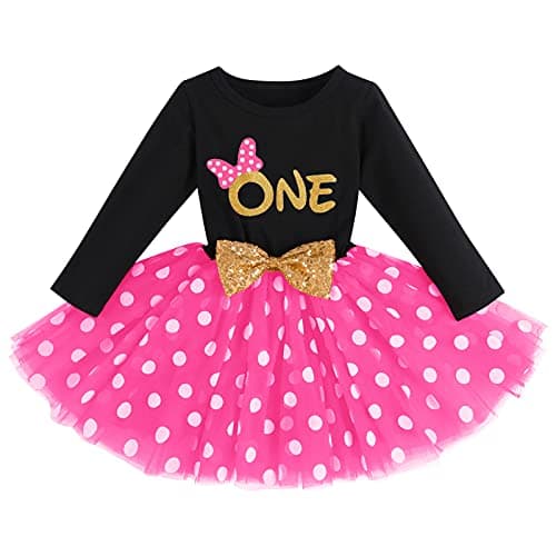 ODASDO Baby Girls Toddler Kids Birthday Party Dresses