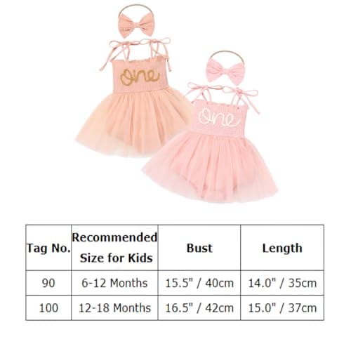 Newborn Baby Girl First Birthday Photo Shoot Outfit