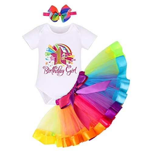 ODASDO Toddler Girl 1st 2nd 3rd Birthday Party Outfit