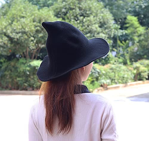 Top Women's Halloween Witch Hat for Party and Cosplay