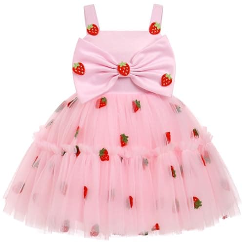 ODASDO Butterfly Dress for Baby Toddler Kids