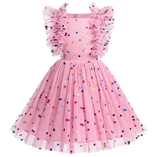 ODASDO Kids Girls Tutu Princess Dress