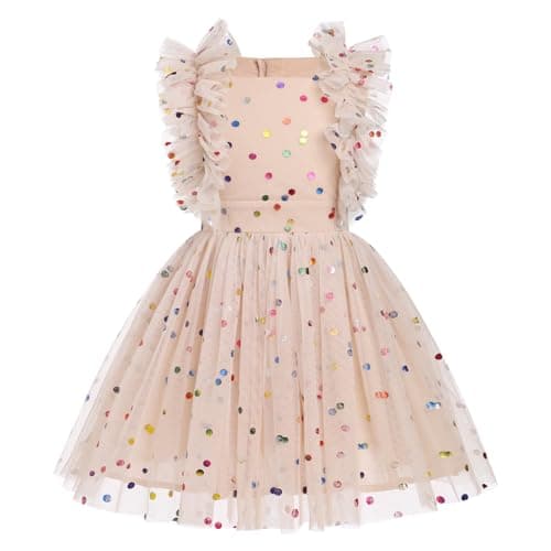 ODASDO Kids Girls Tutu Princess Dress