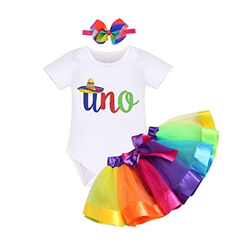 ODASDO Toddler Girl 1st 2nd 3rd Birthday Party Outfit