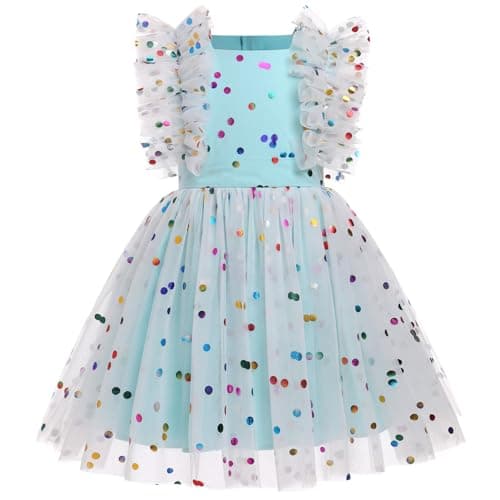 ODASDO Kids Girls Tutu Princess Dress