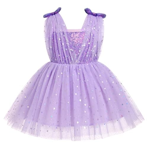 Toddler Girls Sequin Tutu Princess Dress
