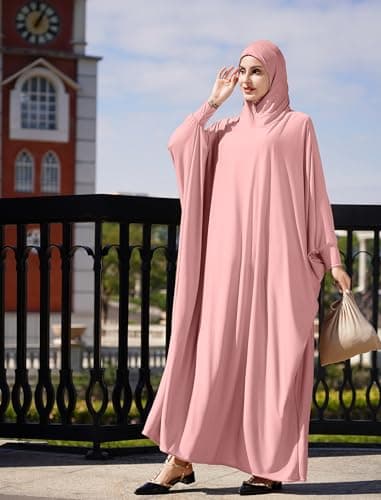 ODASDO Abaya Dress with Hijab for Women