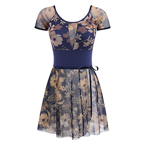 ODASDO Two-Piece Ballet Outfit for Women