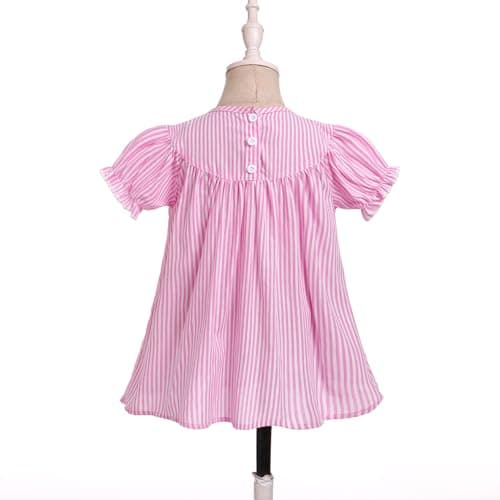 Toddler Girls' Smocked Embroidered A-line Dress