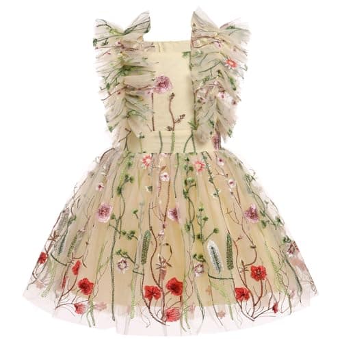 ODASDO Kids Girls Tutu Princess Dress