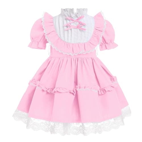 Vintage Ruffle Dress Set for Baby Girls and Toddlers 1-5T
