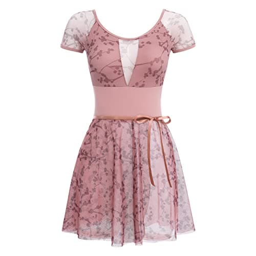 ODASDO Two-Piece Ballet Outfit for Women