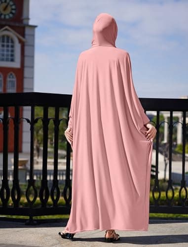 ODASDO Abaya Dress with Hijab for Women