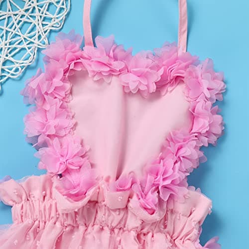 Baby Girl's First Birthday Cake Smash Outfit