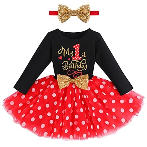 Refined Title: ODASDO Baby Girls Toddlers Birthday Tutu Dress Set