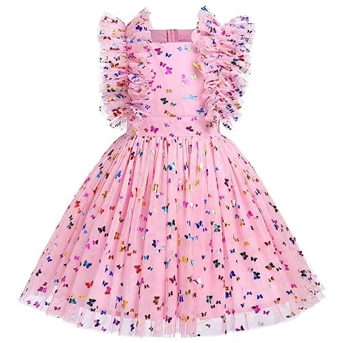 ODASDO Kids Girls Tutu Princess Dress