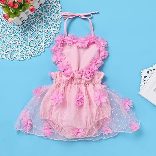 Baby Girl's First Birthday Cake Smash Outfit