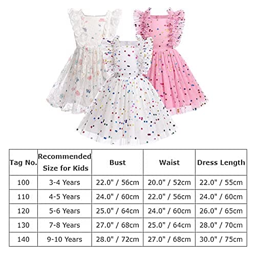 ODASDO Kids Girls Tutu Princess Dress