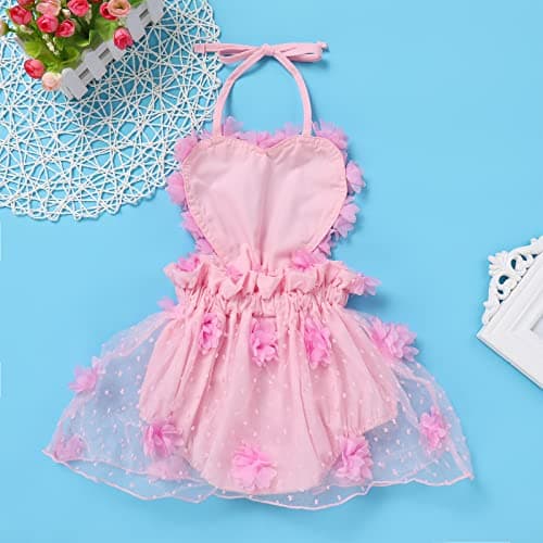 Baby Girl's First Birthday Cake Smash Outfit