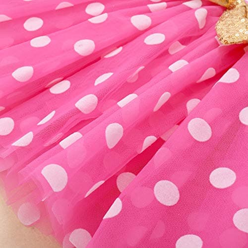 ODASDO Baby Girls Toddler Kids Birthday Party Dresses