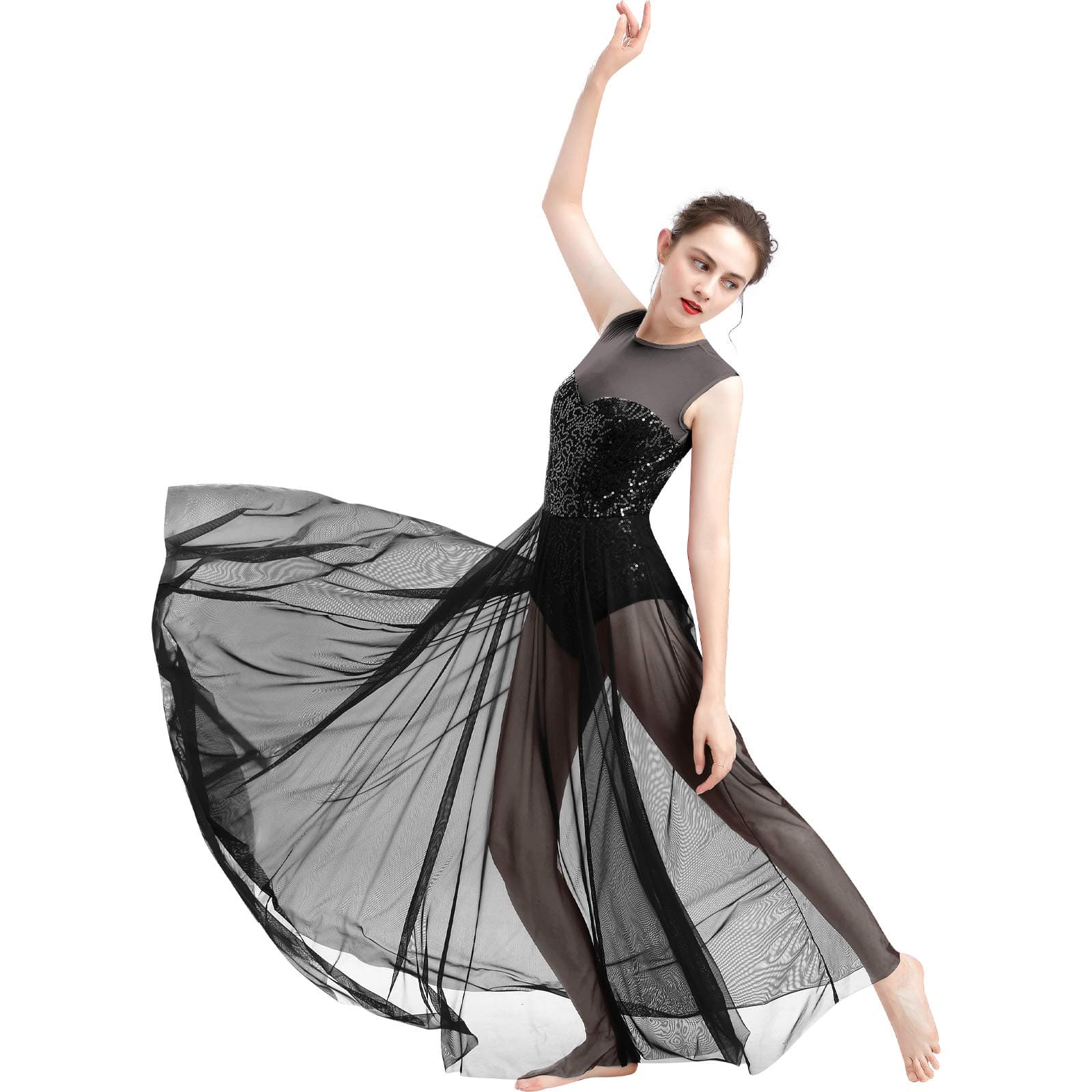 ODASDO Women's Lyrical Dance Dress